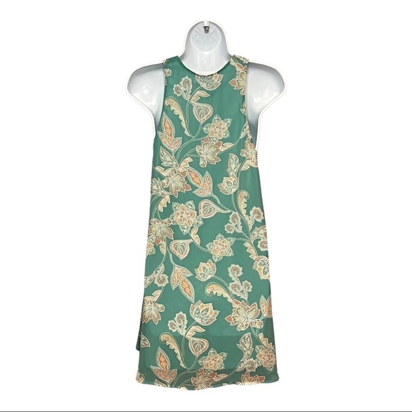 Show Me Your MuMu Rancho Mirage Dress- Jade Cole Paisley Print Sleeveless Mini - Picture 4 of 6